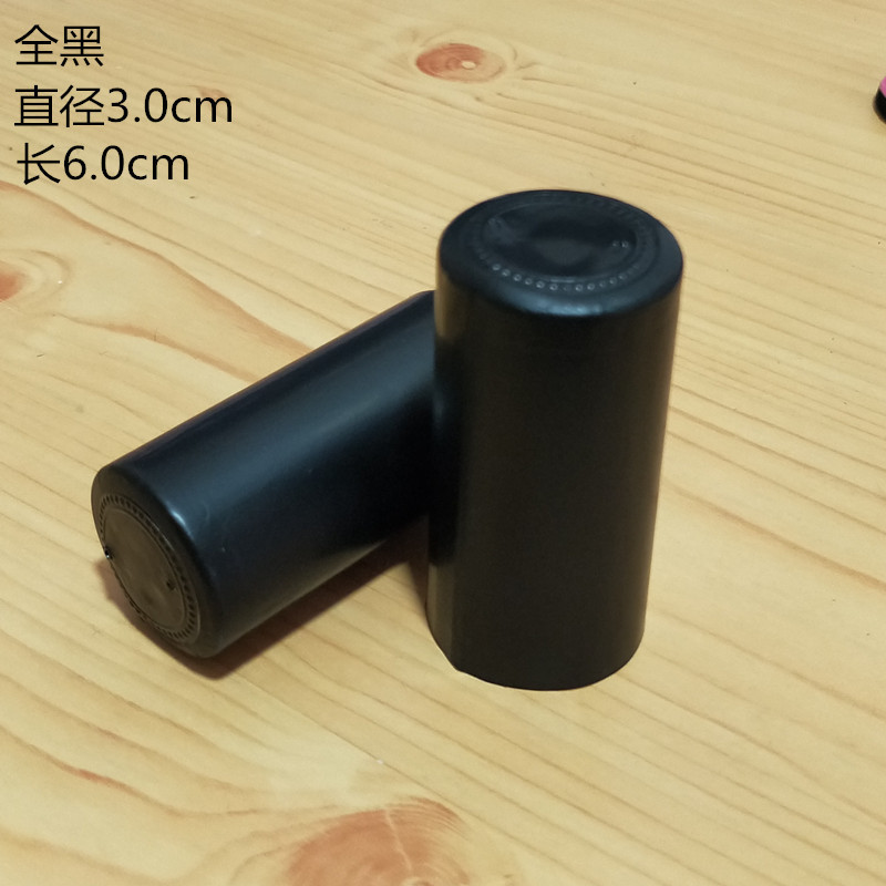 PVC tapa de plástico botella de vino rojo película de sellado cable de tracción fácil película Termocontraíble botella de vino de vidrio película de encogimiento en stock al por mayor