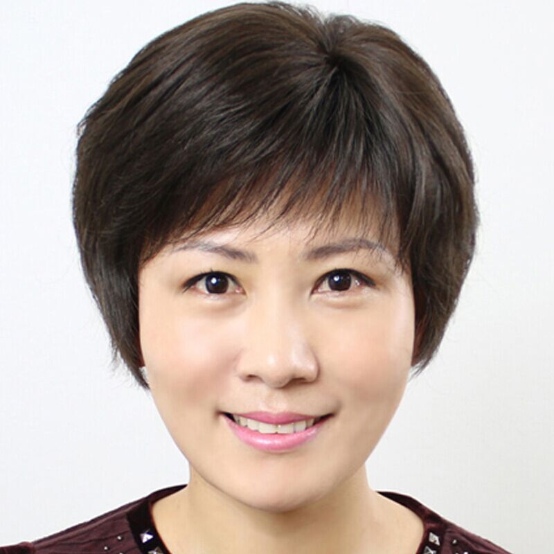 Fashion new elderly wig women's dummy hair hair repair face realistic Yiwu manufacturers wholesale Fashion new elderly wig women's dummy hair hair repair face realistic Yiwu manufacturers wholesale