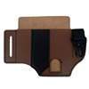 Retro leather tactics tools set, storage system, case, street purse, flashlight