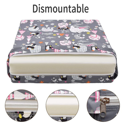 Cross-border factory children's dining chair booster cushion student seat cushion removable adjustable portable baby seat cushion sponge cushion