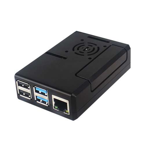 Raspberry Pi 4B Case with Fan for Cooling and Protection