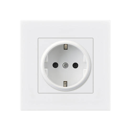 International cross-border 16 French socket with USB French standard panel German European standard power plug French PC white South Korea
