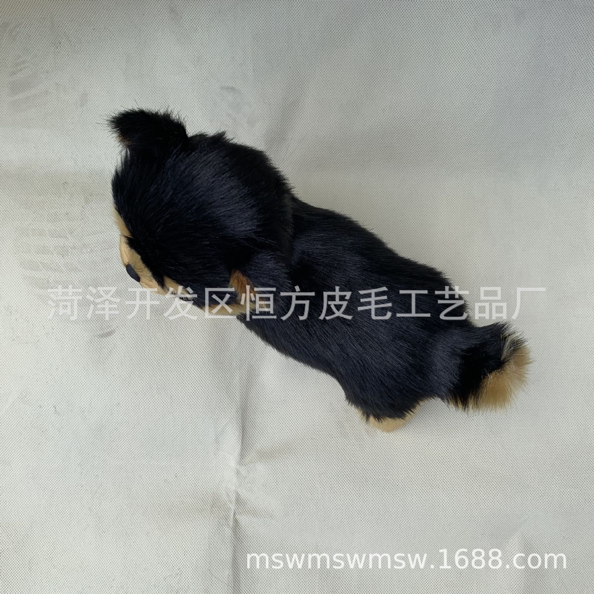 Simulación perro Yorkshire bebé simulación perro bebé simulación negro cachorro simulación Yorkshire simulación animal perro