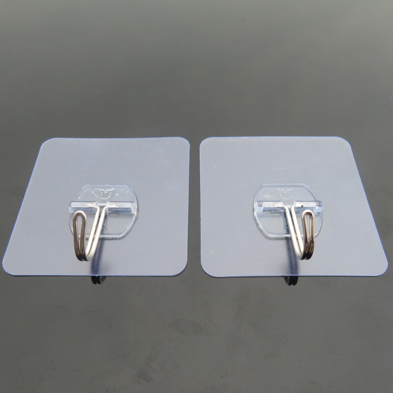 7cm Naked Transparent Hook Strong Adhesive Hook Kitchen Wall Traceless Transparent Adhesive Hook Waterproof Hook Behind the Door 7cm Naked Transparent Hook Strong Adhesive Hook Kitchen Wall Traceless Transparent Adhesive Hook Waterproof Hook Behind the Door