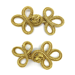 妙藝108A單層三葉外套鞋子連衣裙喜帖唐裝旗袍復古裝飾盒子盤扣