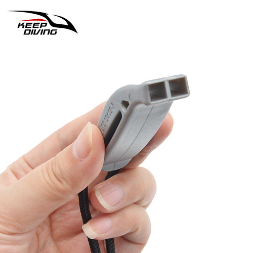 D-flex Donaif Survival Whistle Water Sports Emergency Life-saving Whistle Dual-frequency Boom Whistle KS-92a