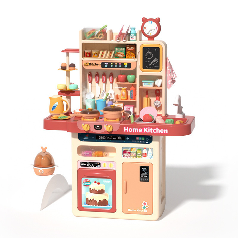 Los niños transfronterizos de 93cm de agua pulverizada grande cocina vajilla cocina traje de juego casa cocina vajilla Mesa