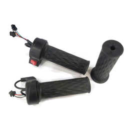 电动车麻花六线转把电动车高中低转把调速手柄加速油门把手加速器