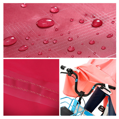 Qinfeiman New Fashionable Outdoor Thickened Oxford Cloth Single-Person Raincoat & Poncho for Cycling