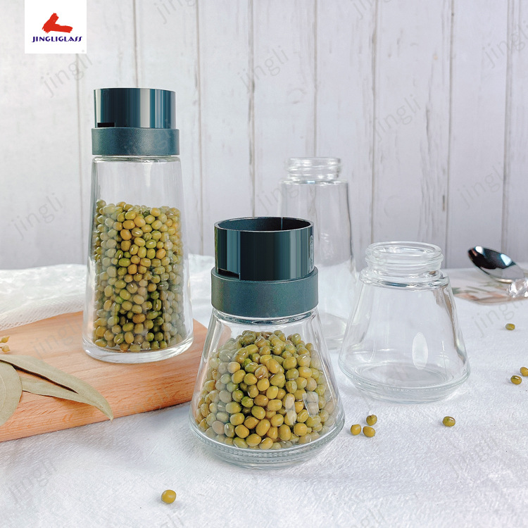 厂家定 制高白料胡椒粉瓶，香料瓶，高档食品罐，研磨瓶现货
