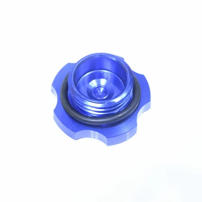 Car modification personality oil Fuel tank - blue