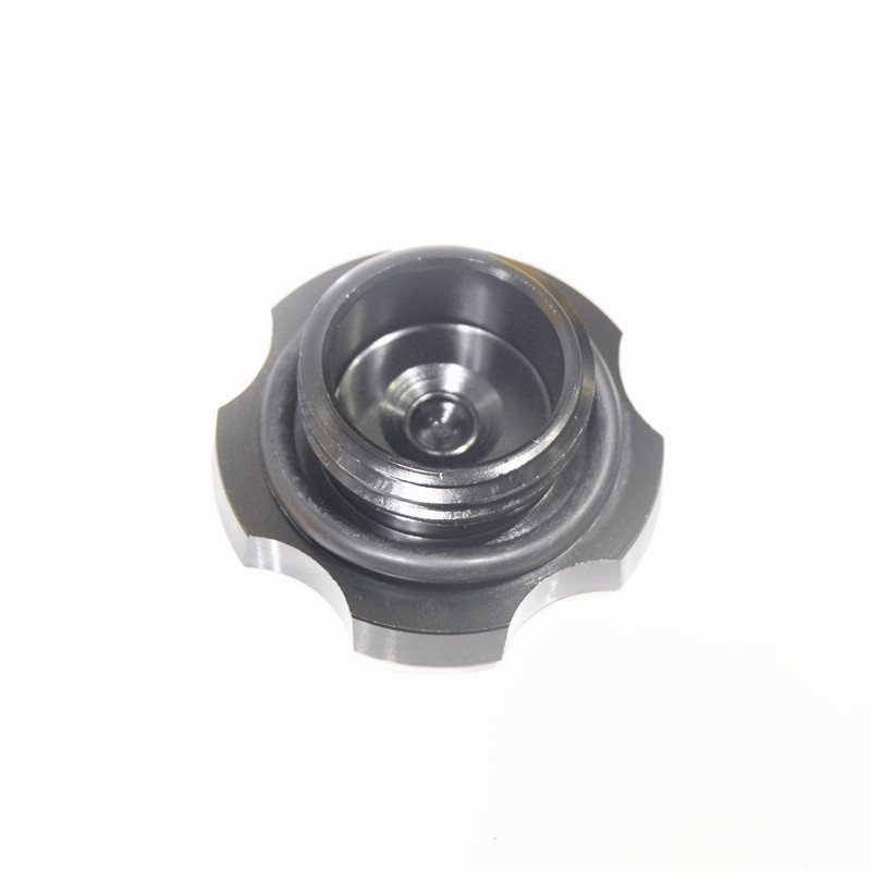 Oil Filler Cap: Subaru Fuel tank - black