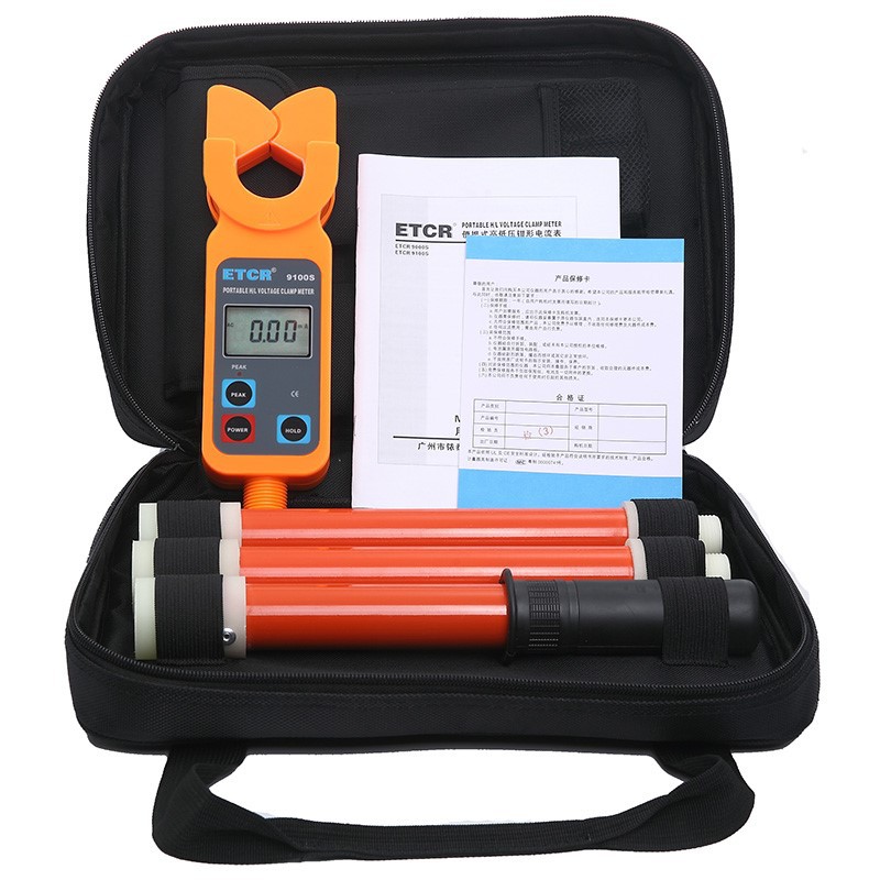 广州铱泰ETCR9100S便携式高低压钳形电流表 高压钳形泄漏电流表