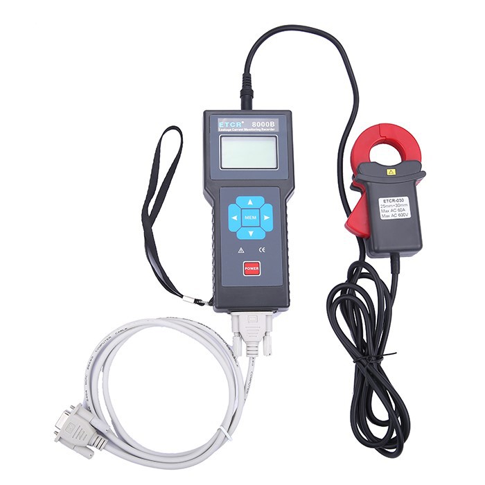 广州铱泰ETCR8000B泄漏电流监控记录仪 适用于电力通信气象