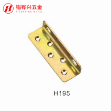 厂家供应松木床铰 L型角码 YHX-H195角码 床挂铁 大量现货批发