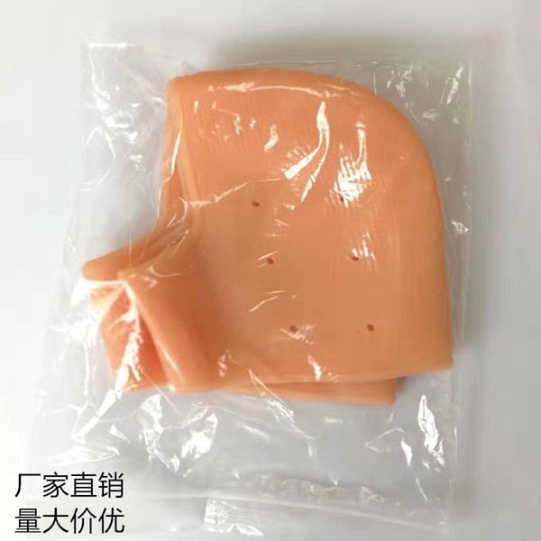 Silicone moisturizing socks
