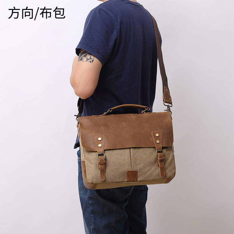Retro one-shoulder bag