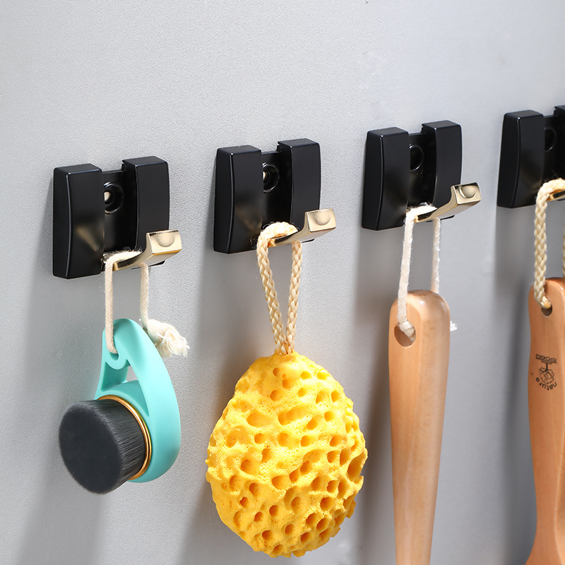 Fábrica de fabricación transfronteriza Comercio exterior oculto creativo invisible gancho plegable simple moderno cuarto de baño dormitorio ropa gancho