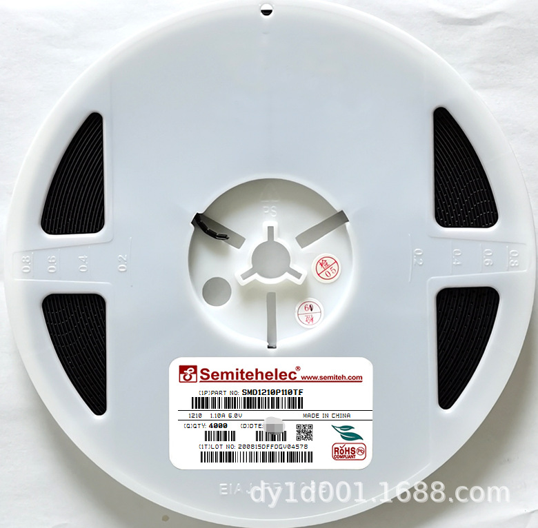 SMD1210P110TF PPTC自恢复保险丝1210 1.1A6V SEMITEH 原装正品