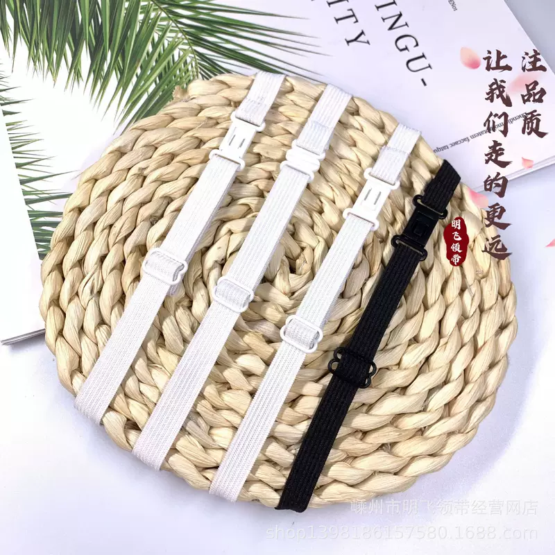 Long elastic bow tie, wholesale, on elastic band