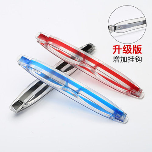 360 Rotating Reading Glasses New Folding Elderly Optical Glasses Men and Women Same Style Reading Glasses Pen Holder Glasses