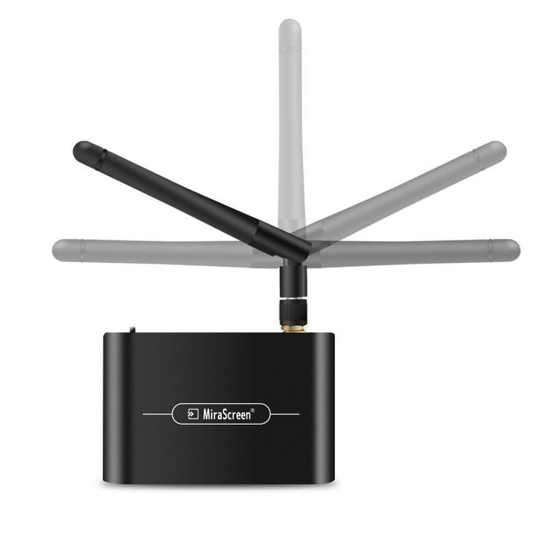 Inteligente inalámbrica HDMI mismo dispositivo de pantalla super antena señal + AV navegación del coche + interfaz HDMI + interfaz VGA