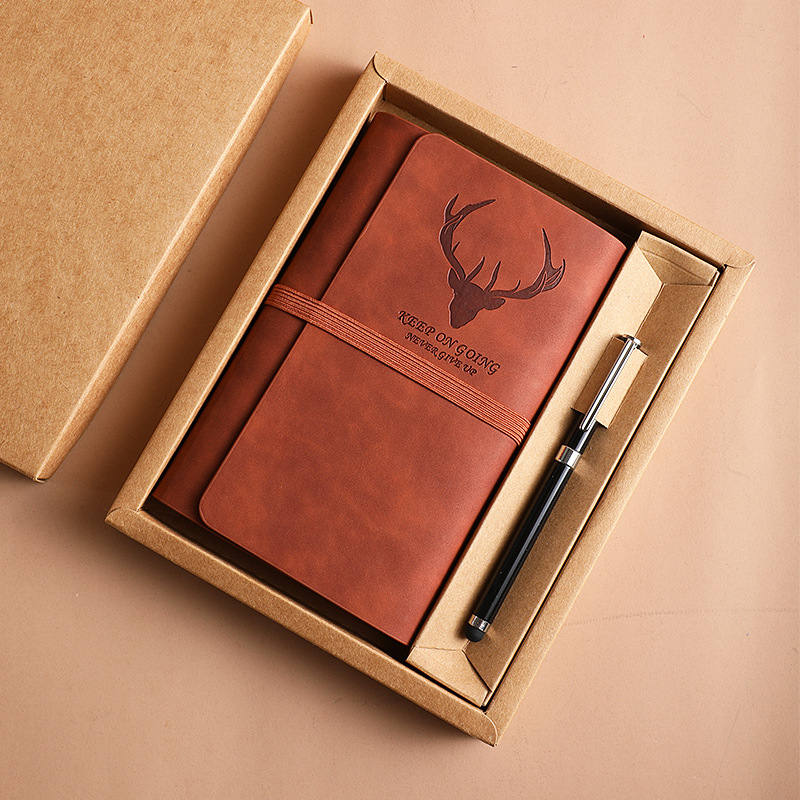 Z888-Peninsula coffee leather paper set