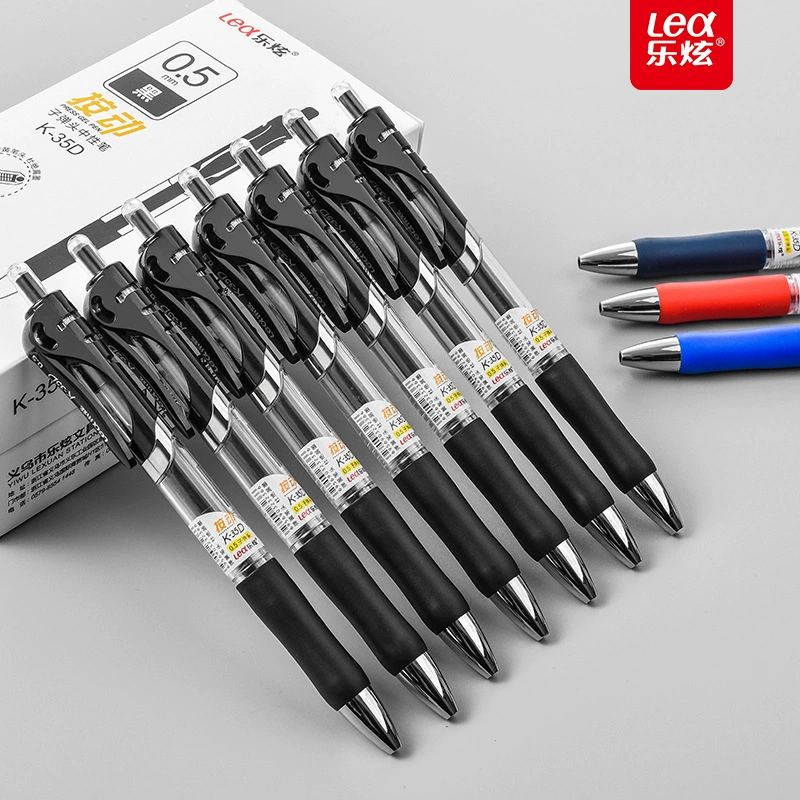 Black capacious rollerball pen for students