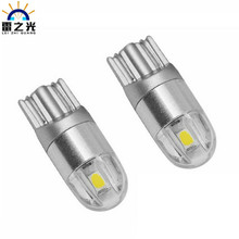 雷之光新品汽车led t10 3030小插泡2led示宽灯 门边灯 阅读灯SMD