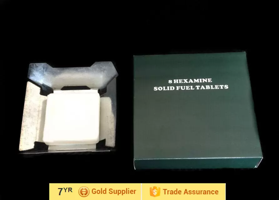 厂家供应户外野营专用固体燃料块家庭火锅城固体引燃块