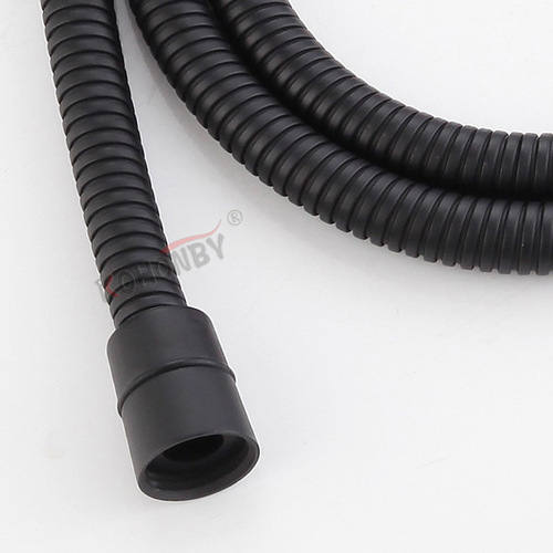 Factory direct supply 304 stainless steel black shower hose shower head hose 1.5 meters