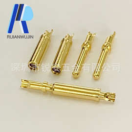 加工 冠簧 冠簧插孔 连接器公母铜针 2.3冠簧插座 航空线束接头