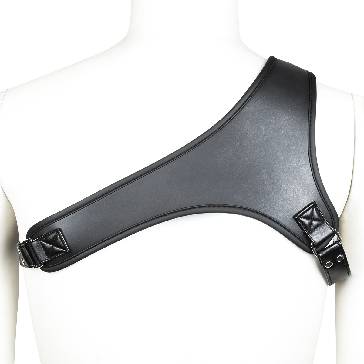 Ropa de cuero sexy juguetes alternativos ropa de rendimiento para hombres medias de cuero para hombres juguetes alternativos correa de cuero para el pecho image 4