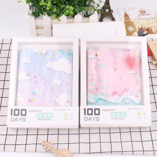 Creative A6 Oil Gift Box Handwritten Notebooks Student Planner Cartoon Notebooks Festival Gifts Wholesale Handwritten Notebooks
