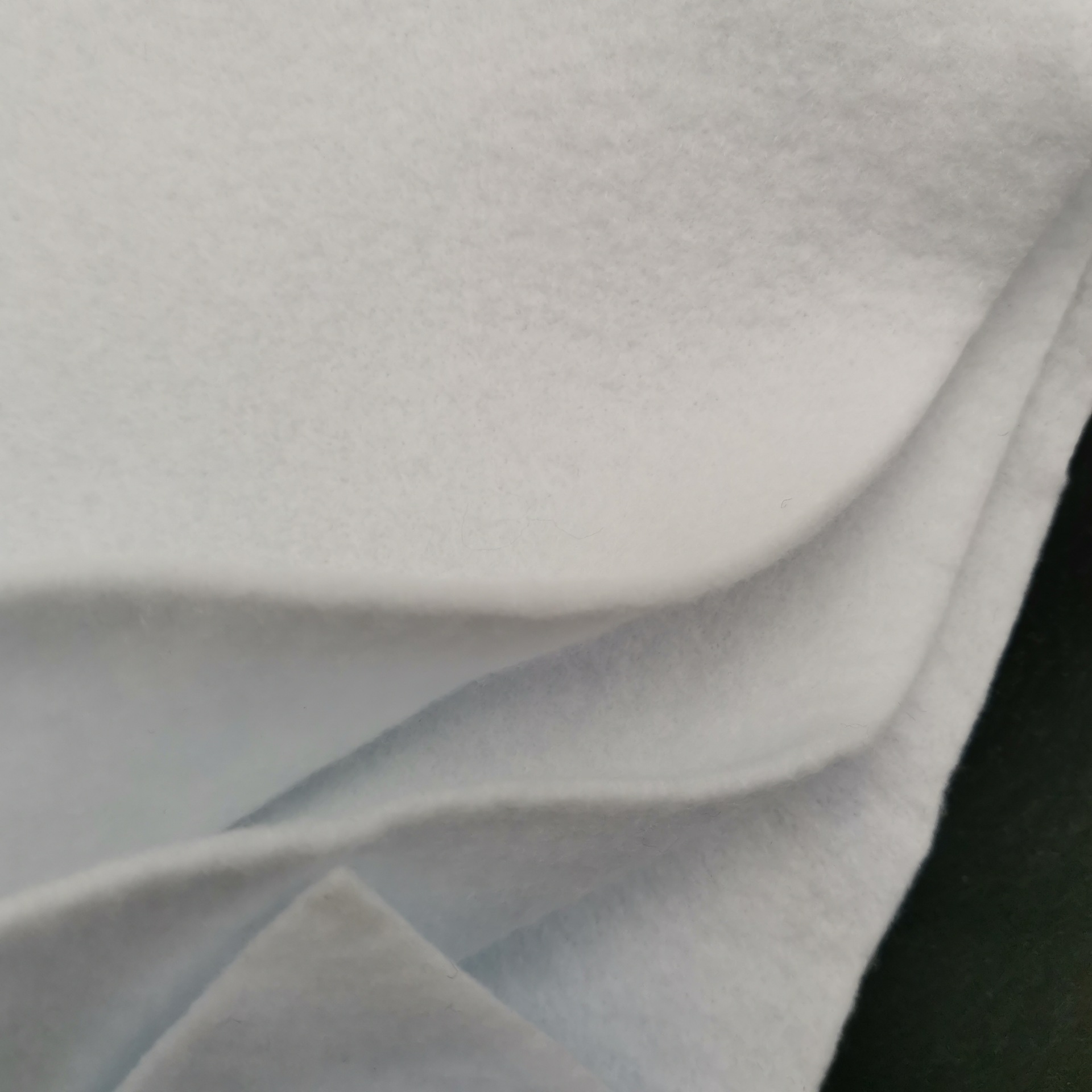 可降解竹纤维吸水棉鲜花生鲜水果保水棉白色针刺无纺布毛毡布