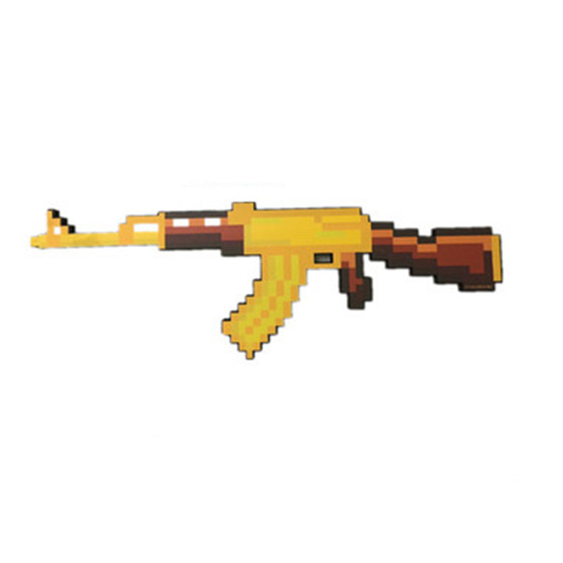 Golden submachine gun