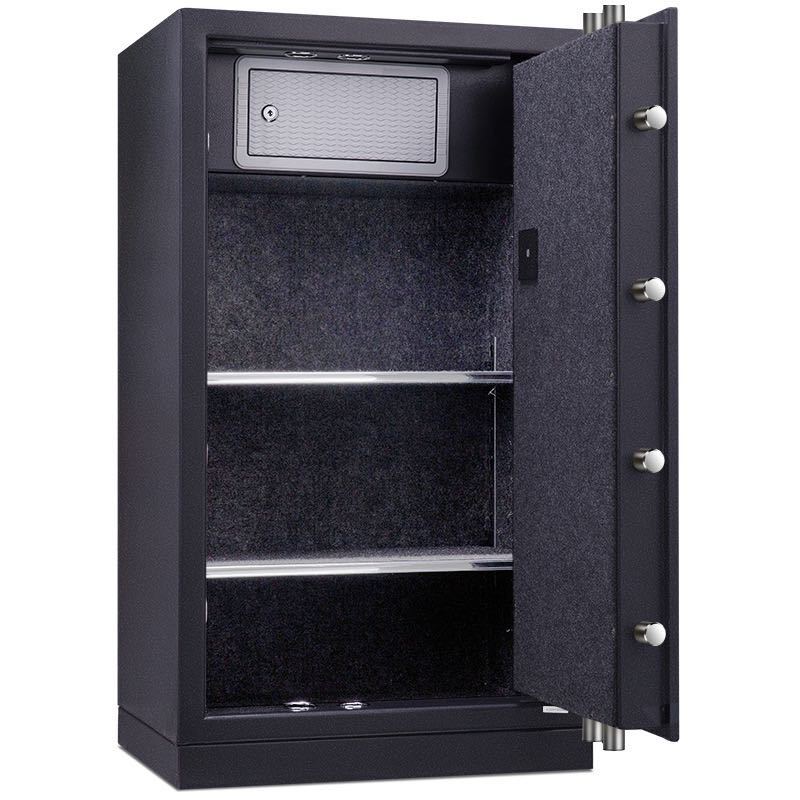 Caja Fuerte Electrónica Antirrobo Deli 3659A 1.2 m de Acero con Alarma para Hogar y Oficina