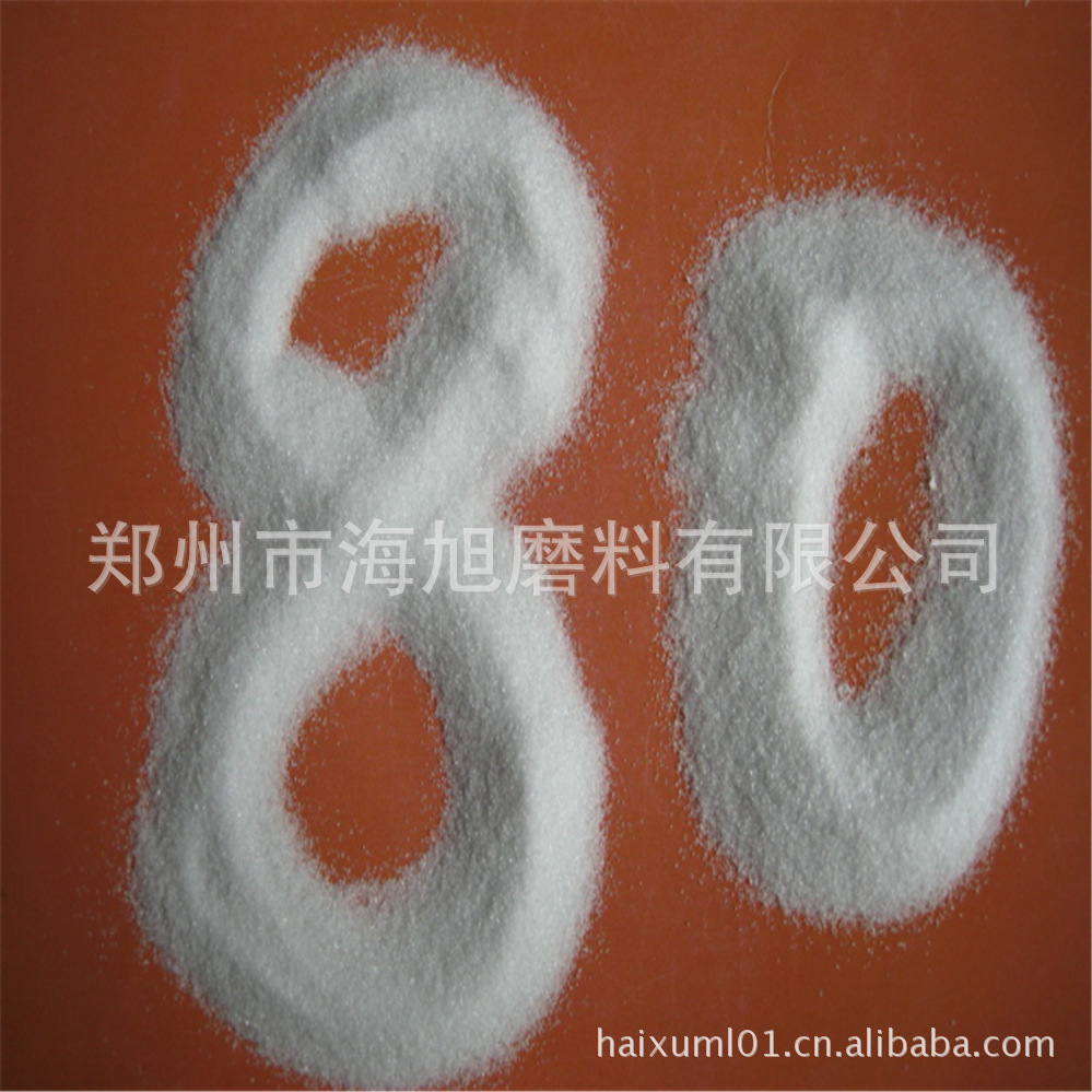 电熔白刚玉80#机械工件除锈去倒刺 WFA 60# 120#