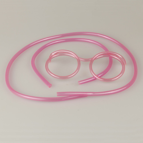 Funny and quirky children's glasses straw, eye straw, creative art DIY shape straw wholesale
