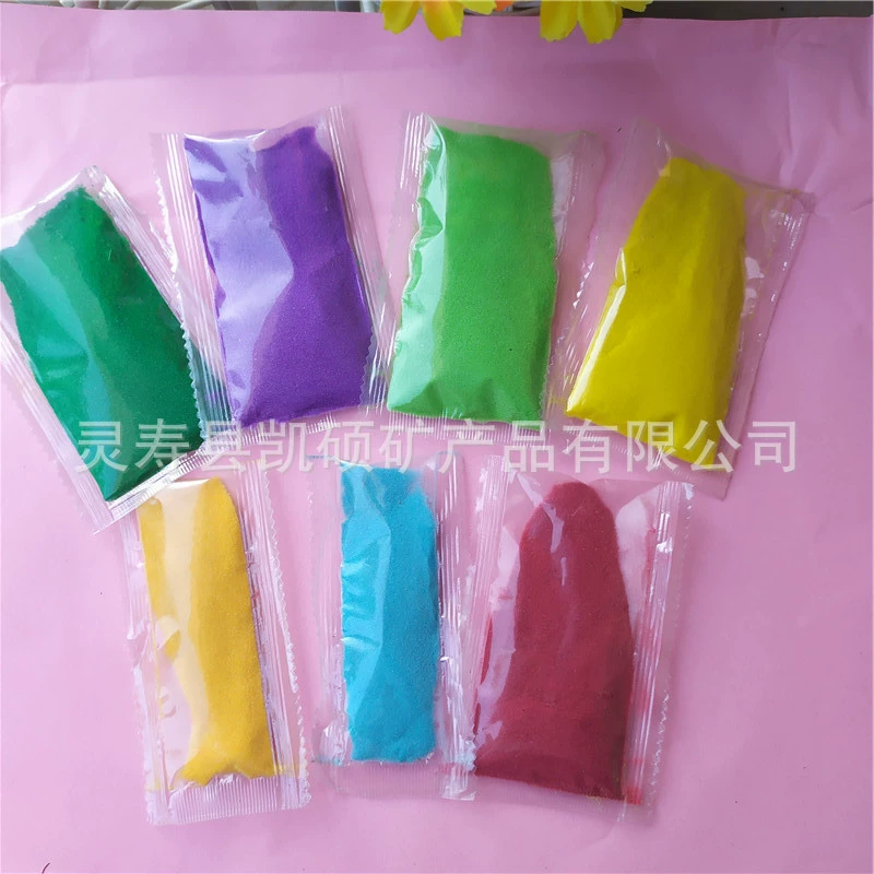 Песочная роспись песком Бутылочка для рисования детские игрушки с цветным песком 10 г 20 г 30 г 40g50g небольшая упаковка цветной песок