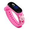 Small doll, cartoon waterproof digital watch for kindergarten, wholesale, Birthday gift