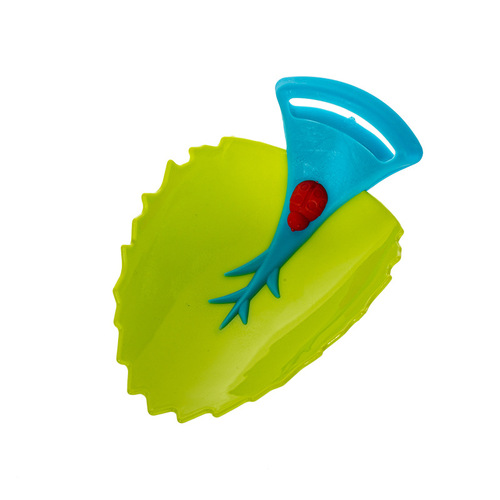 Cute Crab/Leaf-Shaped Children's Handwashing Faucet Extension, Baby Hygiene Water Guide Shelf Model