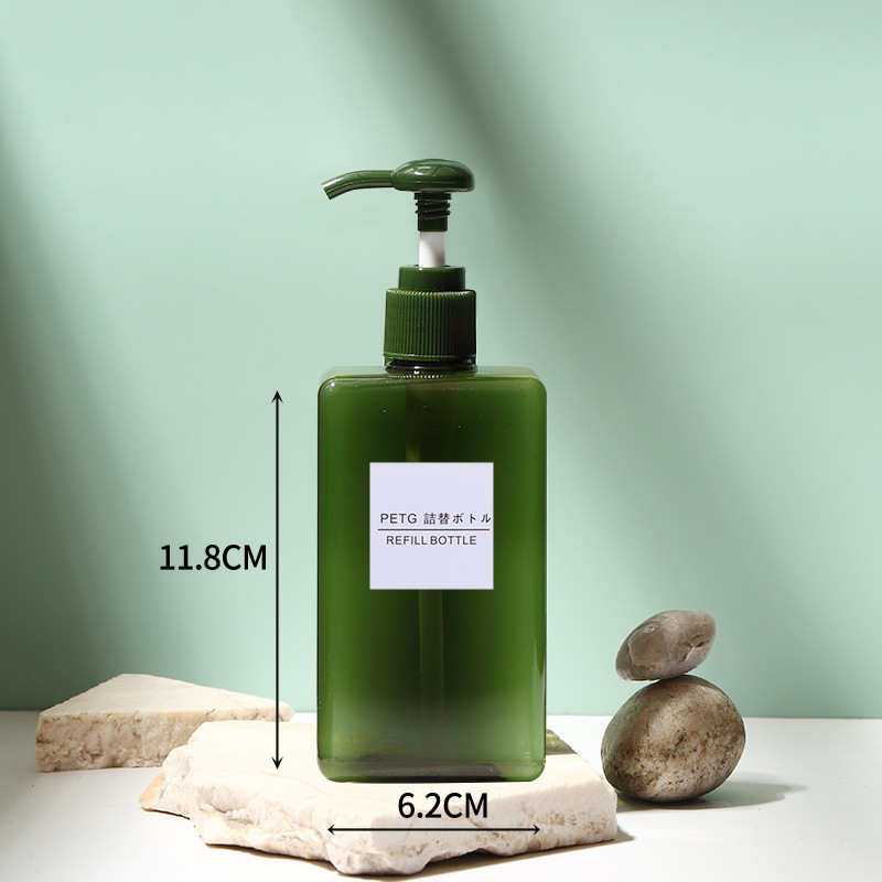 Carré vert foncé 450ml