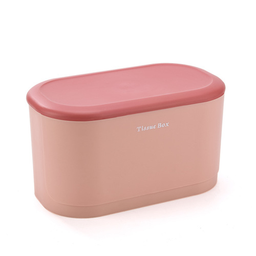 Creative simple home bathroom punch-free wall-mounted tissue box Multifunctional hotel bathroom tissue box