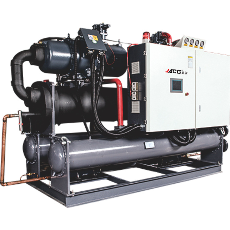 冷水机厂家60HP半密闭工业水冷螺杆式冷水机大容量冷水机