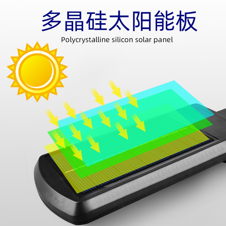 Nueva lámpara de pared solar COB para exteriores, lámpara de inducción de cuerpo humano para jardín, iluminación de pared para el hogar, farola con control remoto