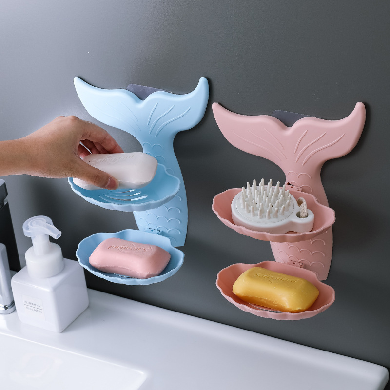 double-layer soap holder