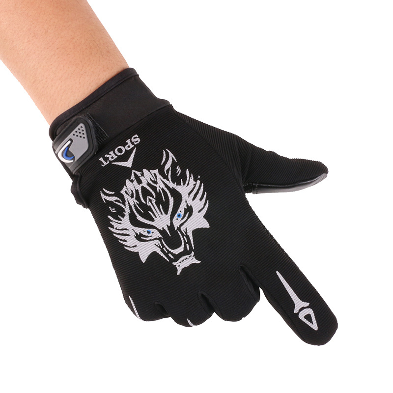 Nueva primavera y verano para hombres y mujeres deportes fitness guantes largos guantes de entrenamiento de ciclismo al aire libre guantes transpirables de pantalla táctil