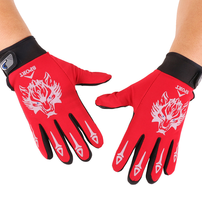 Nueva primavera y verano para hombres y mujeres deportes fitness guantes largos guantes de entrenamiento de ciclismo al aire libre guantes transpirables de pantalla táctil