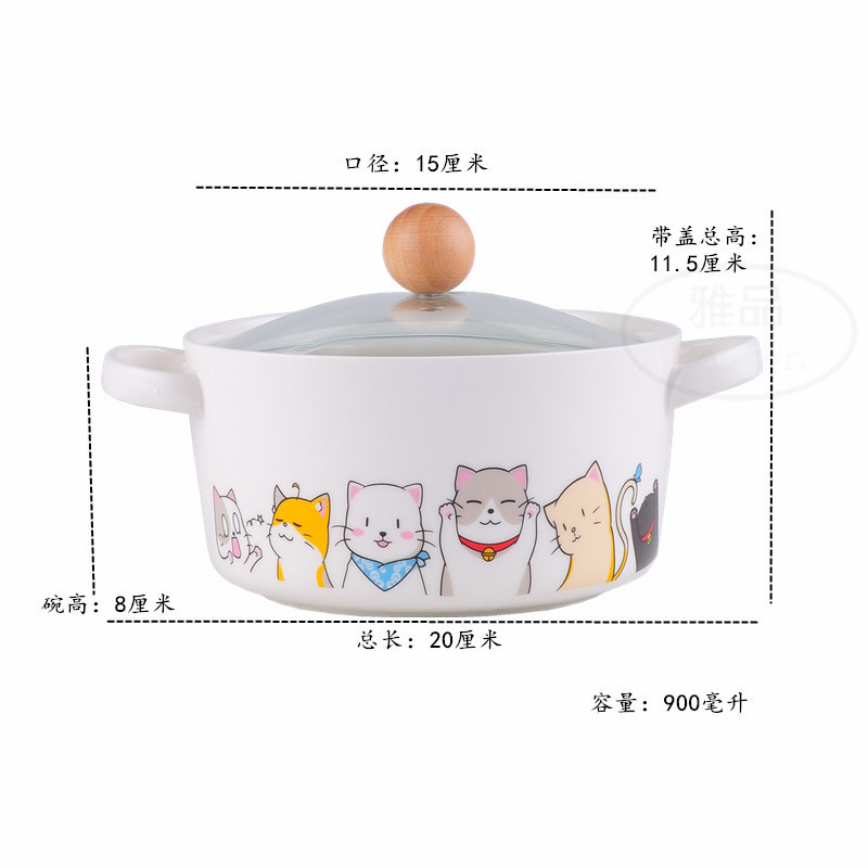 6 인치 수프 냄비 Li 고양이